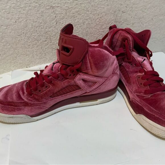 Jordan 4 Spizike Noble Red Velvet Youth size 7Y 40 EUR 535712-600 - Picture 8 of 14